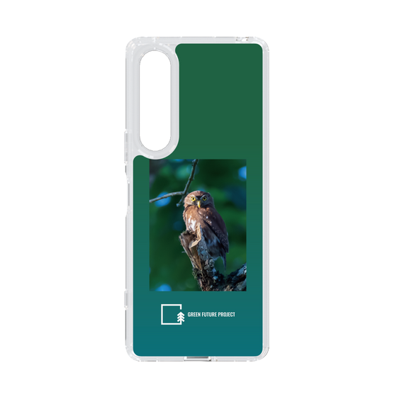 Slim Protection Case［ Green Future Project - Ferruginous Pygmy Owl ］