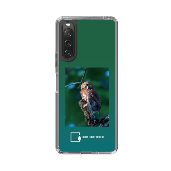 Slim Protection Case［ Green Future Project - Ferruginous Pygmy Owl ］