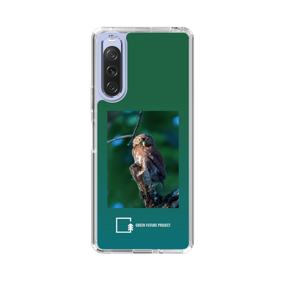 Slim Protection Case［ Green Future Project - Ferruginous Pygmy Owl ］