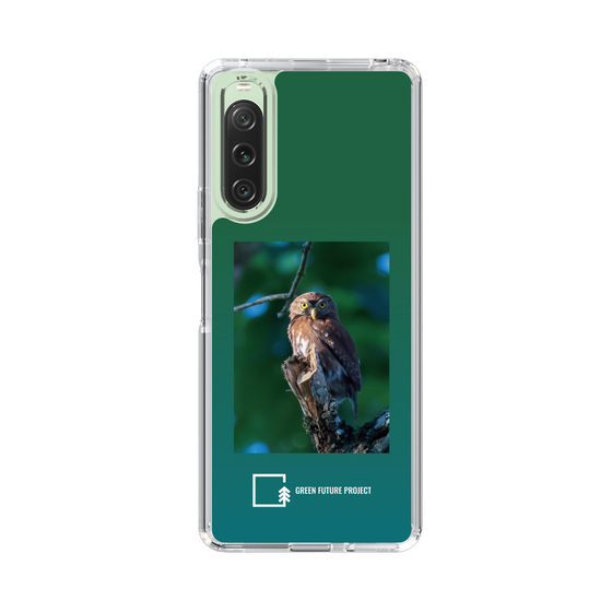 Slim Protection Case［ Green Future Project - Ferruginous Pygmy Owl ］