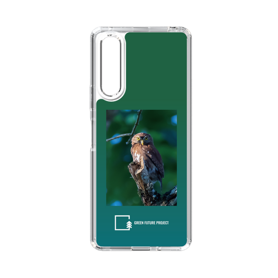 Slim Protection Case［ Green Future Project - Ferruginous Pygmy Owl ］