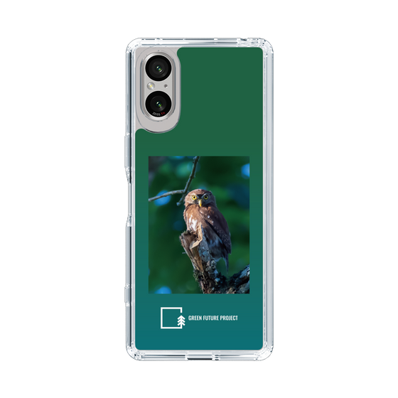 Slim Protection Case［ Green Future Project - Ferruginous Pygmy Owl ］