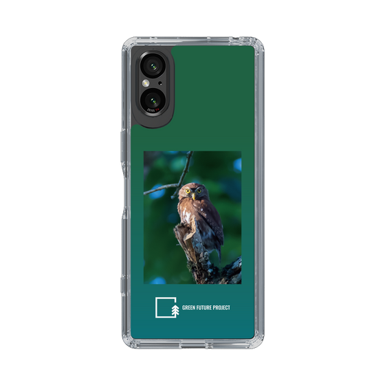 Slim Protection Case［ Green Future Project - Ferruginous Pygmy Owl ］