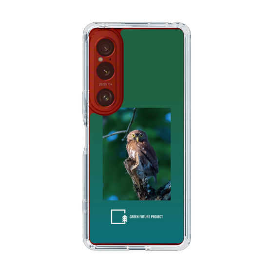 Slim Protection Case［ Green Future Project - Ferruginous Pygmy Owl ］