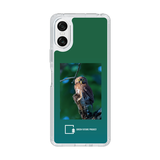 Slim Protection Case［ Green Future Project - Ferruginous Pygmy Owl ］