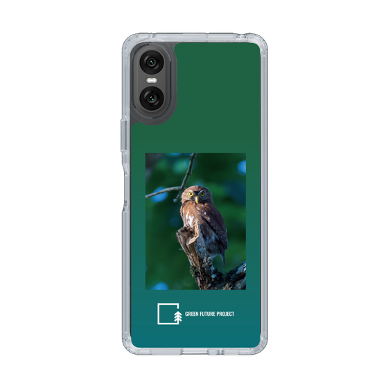 Slim Protection Case［ Green Future Project - Ferruginous Pygmy Owl ］