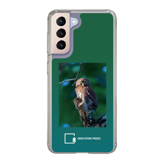 Slim Protection Case［ Green Future Project - Ferruginous Pygmy Owl ］