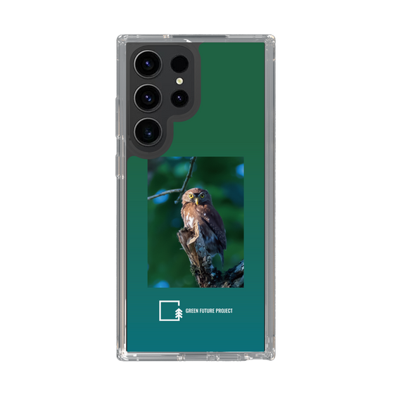 Slim Protection Case［ Green Future Project - Ferruginous Pygmy Owl ］