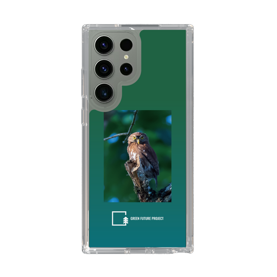 Slim Protection Case［ Green Future Project - Ferruginous Pygmy Owl ］