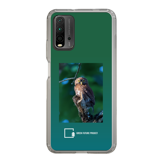 Slim Protection Case［ Green Future Project - Ferruginous Pygmy Owl ］