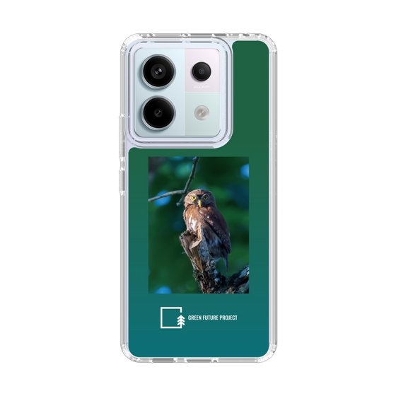 Slim Protection Case［ Green Future Project - Ferruginous Pygmy Owl ］