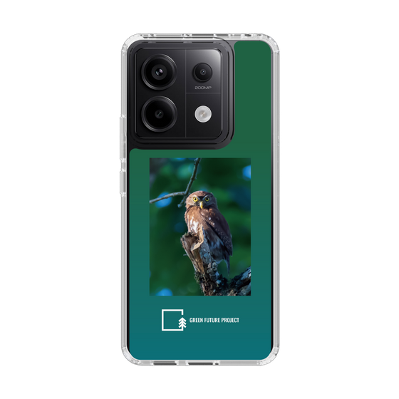 Slim Protection Case［ Green Future Project - Ferruginous Pygmy Owl ］