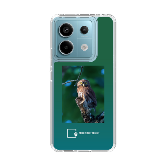 Slim Protection Case［ Green Future Project - Ferruginous Pygmy Owl ］