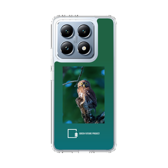 Slim Protection Case［ Green Future Project - Ferruginous Pygmy Owl ］