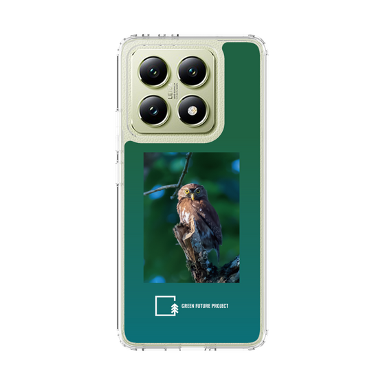 Slim Protection Case［ Green Future Project - Ferruginous Pygmy Owl ］