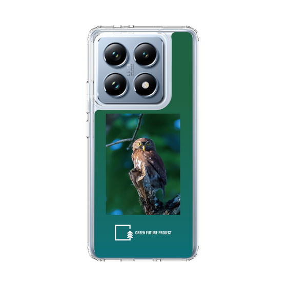 Slim Protection Case［ Green Future Project - Ferruginous Pygmy Owl ］