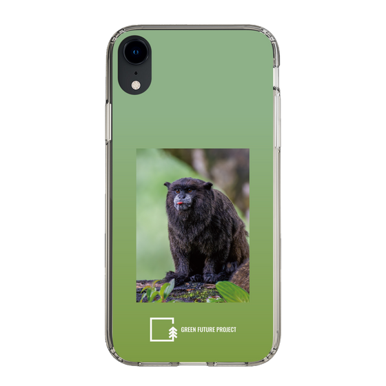 Slim Protection Case［ Green Future Project - Black-mantled Tamarin ］