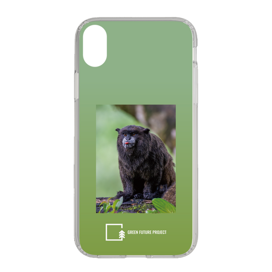 Slim Protection Case［ Green Future Project - Black-mantled Tamarin ］