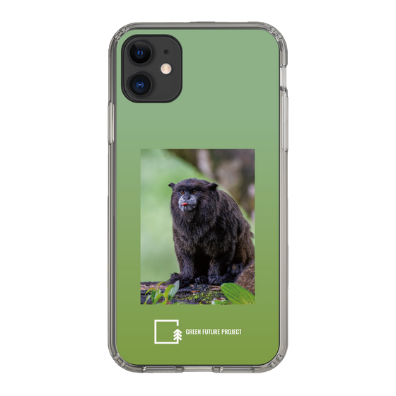 Slim Protection Case［ Green Future Project - Black-mantled Tamarin ］