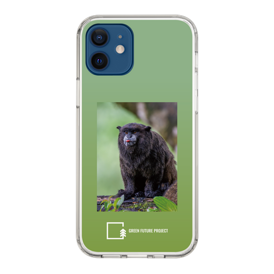 Slim Protection Case［ Green Future Project - Black-mantled Tamarin ］