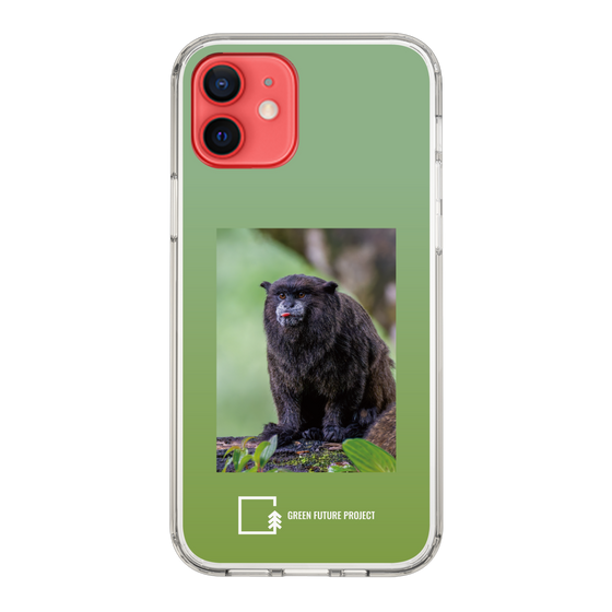 Slim Protection Case［ Green Future Project - Black-mantled Tamarin ］