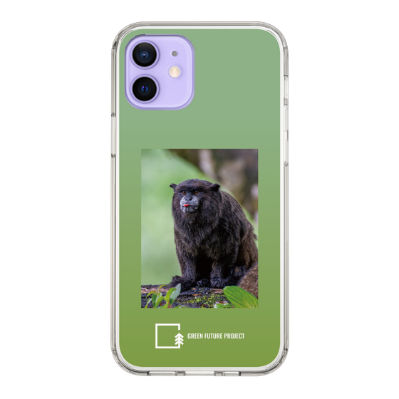 Slim Protection Case［ Green Future Project - Black-mantled Tamarin ］