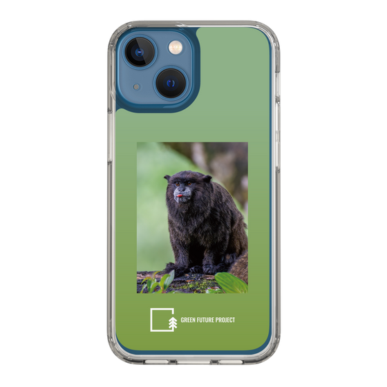 Slim Protection Case［ Green Future Project - Black-mantled Tamarin ］
