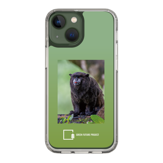Slim Protection Case［ Green Future Project - Black-mantled Tamarin ］