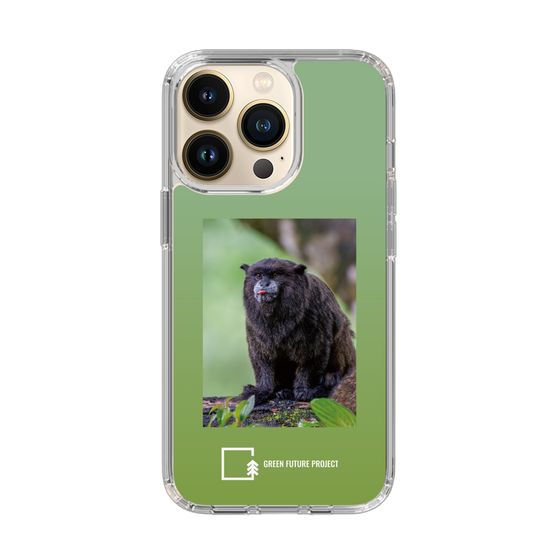 Slim Protection Case［ Green Future Project - Black-mantled Tamarin ］