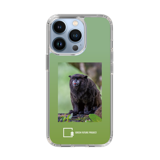 Slim Protection Case［ Green Future Project - Black-mantled Tamarin ］
