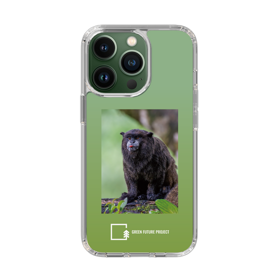 Slim Protection Case［ Green Future Project - Black-mantled Tamarin ］