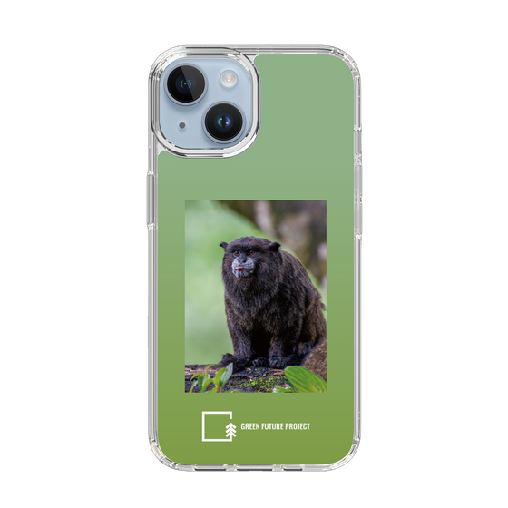 Slim Protection Case［ Green Future Project - Black-mantled Tamarin ］