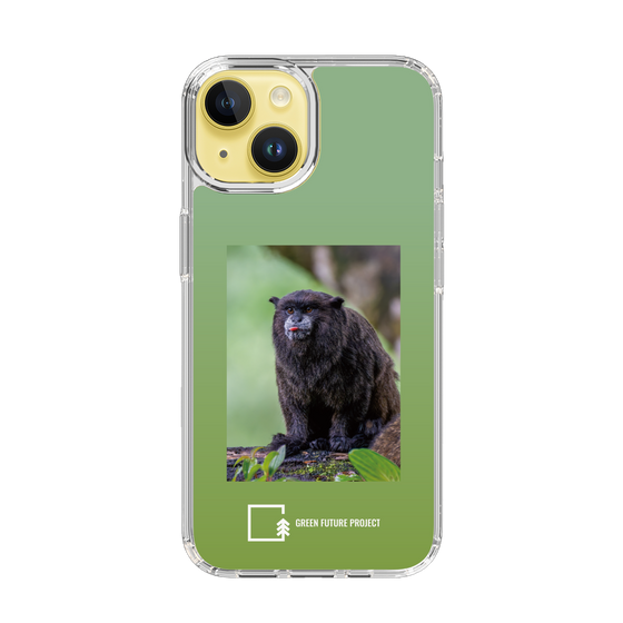 Slim Protection Case［ Green Future Project - Black-mantled Tamarin ］