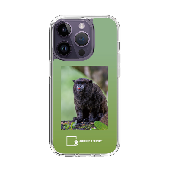 Slim Protection Case［ Green Future Project - Black-mantled Tamarin ］