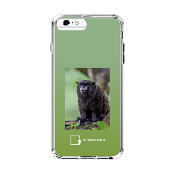 Slim Protection Case［ Green Future Project - Black-mantled Tamarin ］