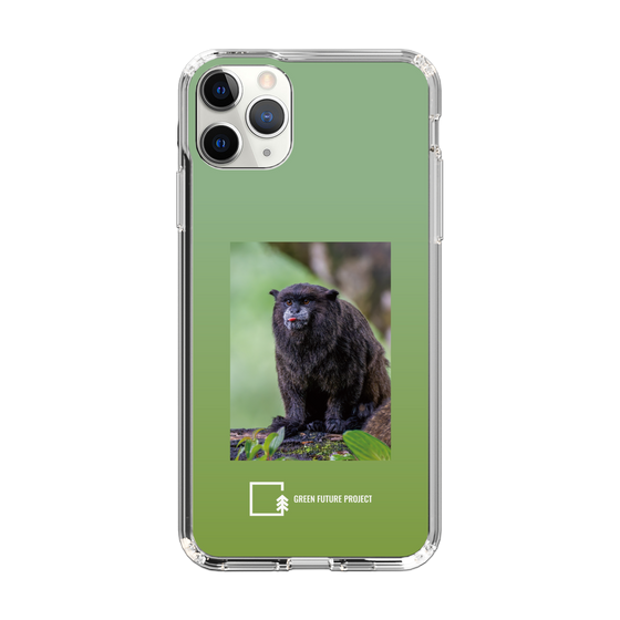 Slim Protection Case［ Green Future Project - Black-mantled Tamarin ］
