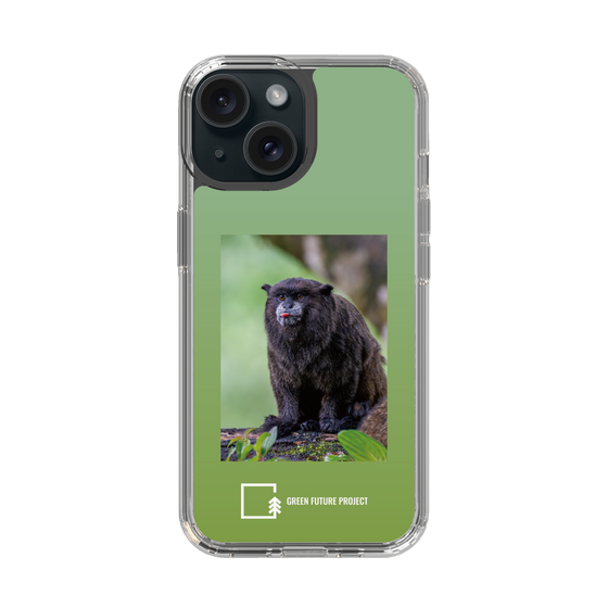 Slim Protection Case［ Green Future Project - Black-mantled Tamarin ］