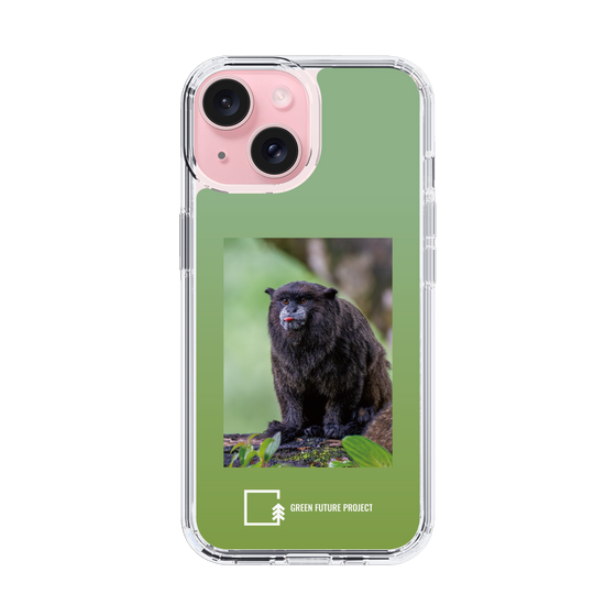 Slim Protection Case［ Green Future Project - Black-mantled Tamarin ］