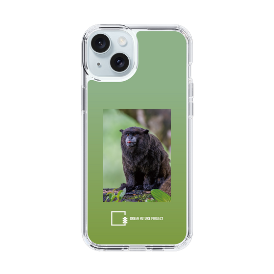 Slim Protection Case［ Green Future Project - Black-mantled Tamarin ］