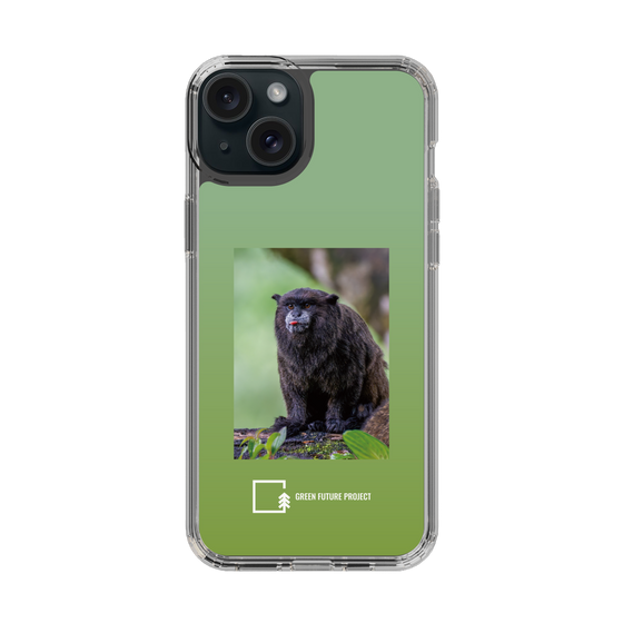 Slim Protection Case［ Green Future Project - Black-mantled Tamarin ］