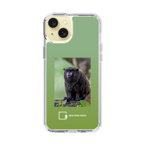 Slim Protection Case［ Green Future Project - Black-mantled Tamarin ］