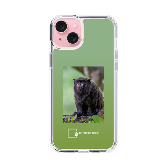 Slim Protection Case［ Green Future Project - Black-mantled Tamarin ］