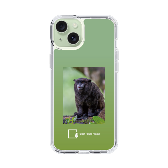 Slim Protection Case［ Green Future Project - Black-mantled Tamarin ］