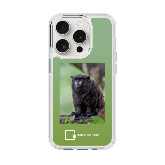 Slim Protection Case［ Green Future Project - Black-mantled Tamarin ］