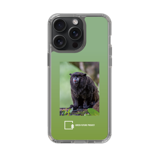 Slim Protection Case［ Green Future Project - Black-mantled Tamarin ］