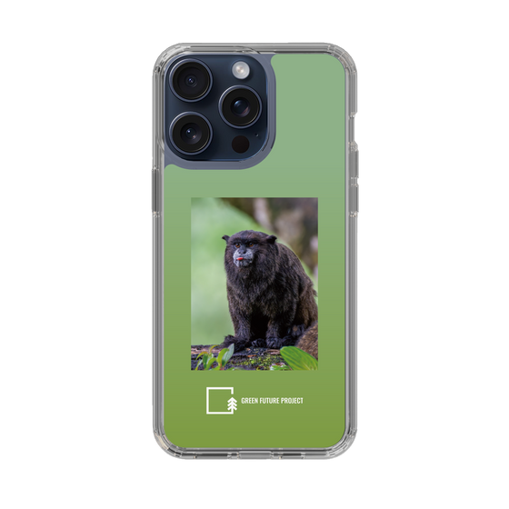 Slim Protection Case［ Green Future Project - Black-mantled Tamarin ］