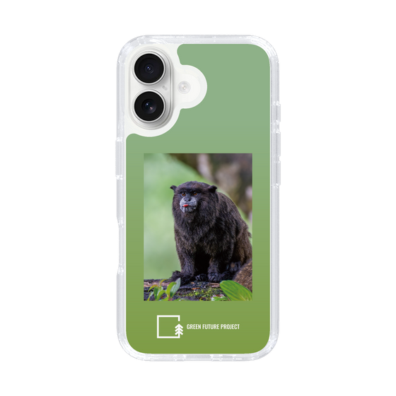 Slim Protection Case［ Green Future Project - Black-mantled Tamarin ］