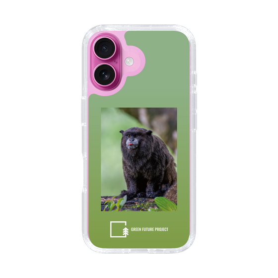 Slim Protection Case［ Green Future Project - Black-mantled Tamarin ］