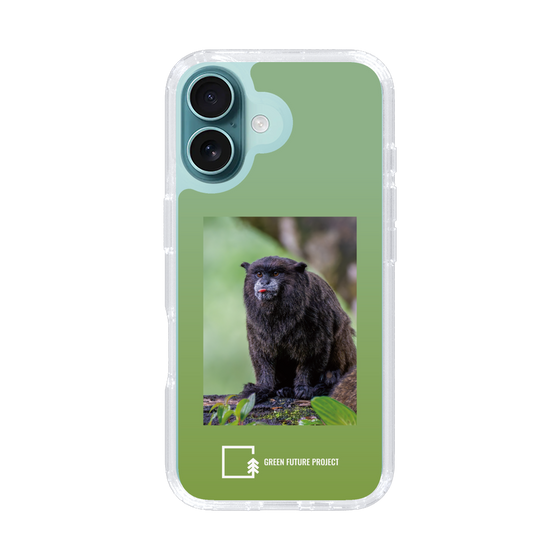 Slim Protection Case［ Green Future Project - Black-mantled Tamarin ］
