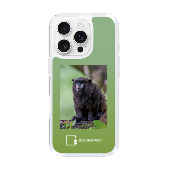 Slim Protection Case［ Green Future Project - Black-mantled Tamarin ］